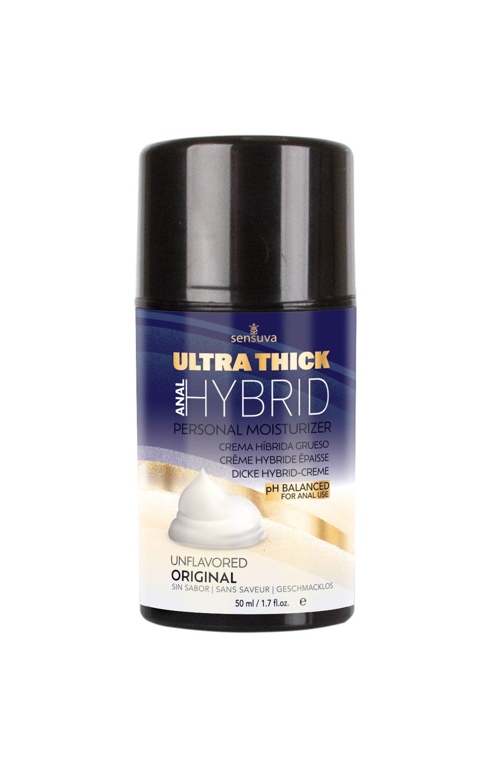 Sensuva Ultra-Thick Anal Hybrid Lubricant – Original (Unflavored)