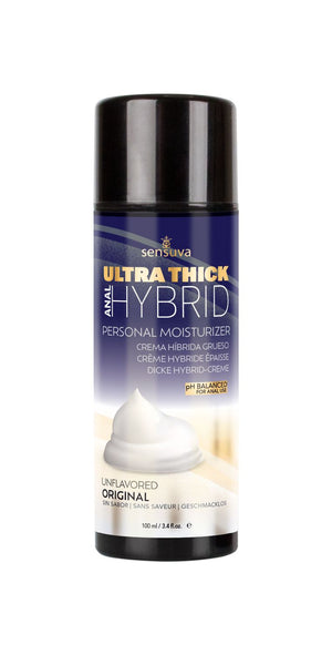 Sensuva Ultra-Thick Anal Hybrid Lubricant – Original (Unflavored)