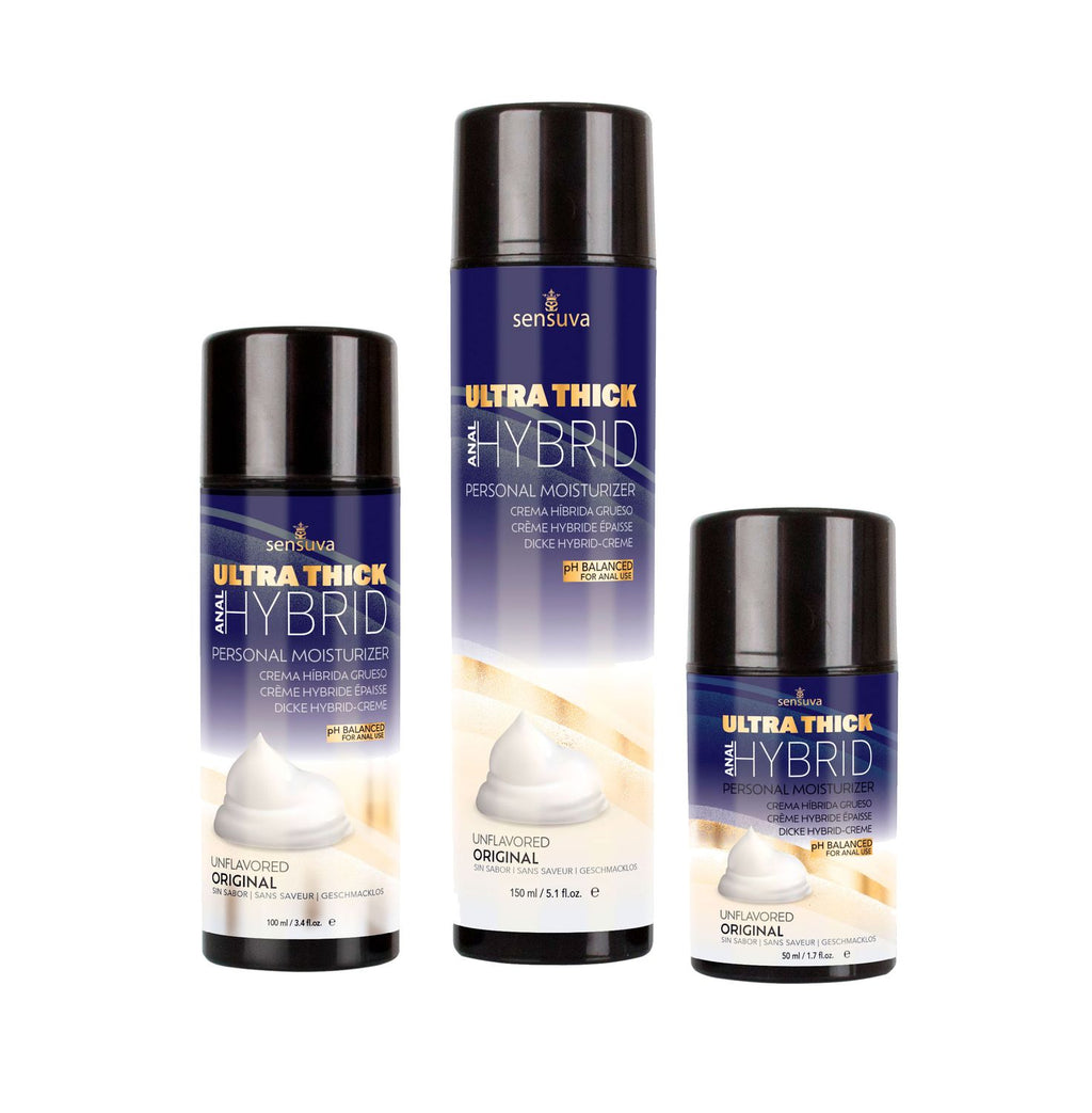 Sensuva Ultra-Thick Anal Hybrid Lubricant – Original (Unflavored)