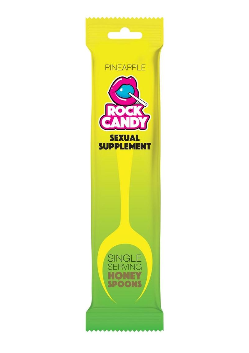 Rock Candy Honey Spoon Female Sexual Supplement Single ct - Pineapple