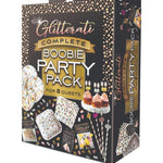 Glitterati Boobie Party Pack – Black & Gold Party Essentials Set