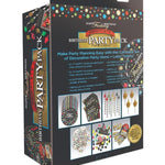 Happy Birthday Party Pack – Black Edition, Bold Celebration Essentials