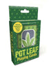 Cannabis Leaf Waterproof Playing Cards – Durable, Splash-Proof Fun