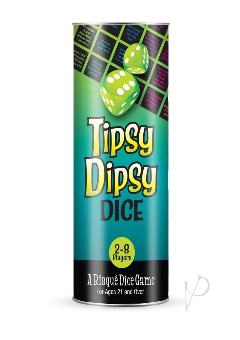 Tipsy Dipsy Dice Game – Adult Party Challenge for 2–8 Players