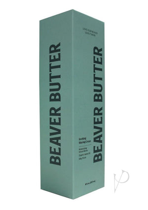 Beaver Butter Unscented Shaving Cream – Razor Burn-Free, Smooth & Soothing (3oz or 8oz)