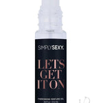 Simply Sexy "Let’s Get It On" Pheromone Perfume Oil Roll-On | Fruity Floral Scent | 0.34oz