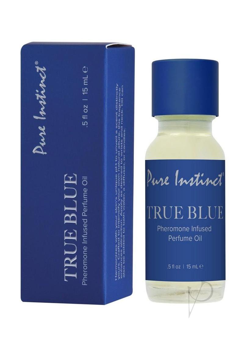 Pure Instinct True Blue Pheromone Perfume Oil – Dropper Bottle | 15ml (0.5oz)