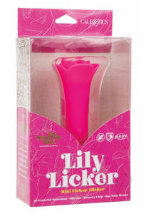 Lily Licker Mini Flower Flicker Vibrator – Rechargeable (Pink)