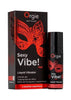 Orgie Sexy Vibe! Hot Kissable Liquid Vibrator – Warming Arousal Gel Strawberry (15ml)