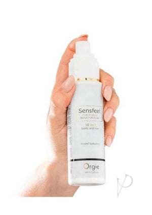Orgie Sensfeel for Woman - 10-in-1 Pheromone Body & Hair Elixir (100ml)