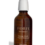 Foria Intimacy Massage Oil with Organic Botanicals – 4oz
