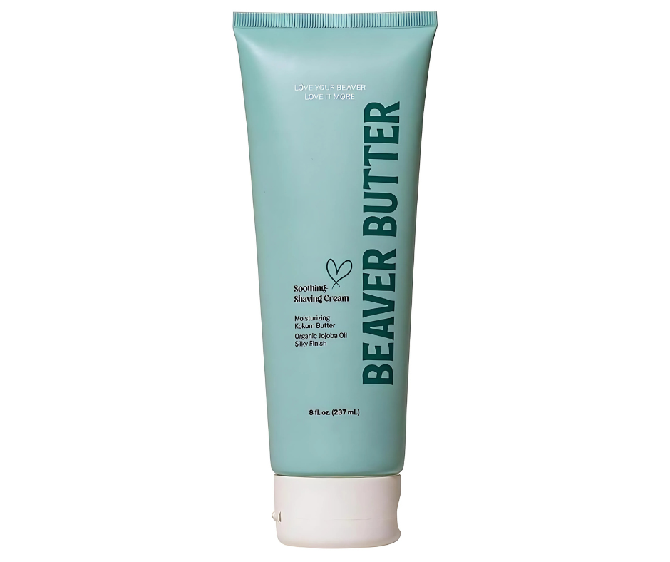 Beaver Butter Unscented Shaving Cream – Razor Burn-Free, Smooth & Soothing (3oz or 8oz)