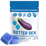 Better Sex Male Enhancement Gummies – Blue Raspberry (2gummies per pack)