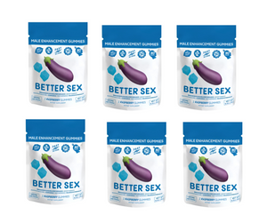 Better Sex Male Enhancement Gummies – Blue Raspberry (2gummies per pack)