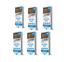Better Sex Male Enhancement Dark Chocolate Bar – Single (1ct, 3ct, or 6ct)