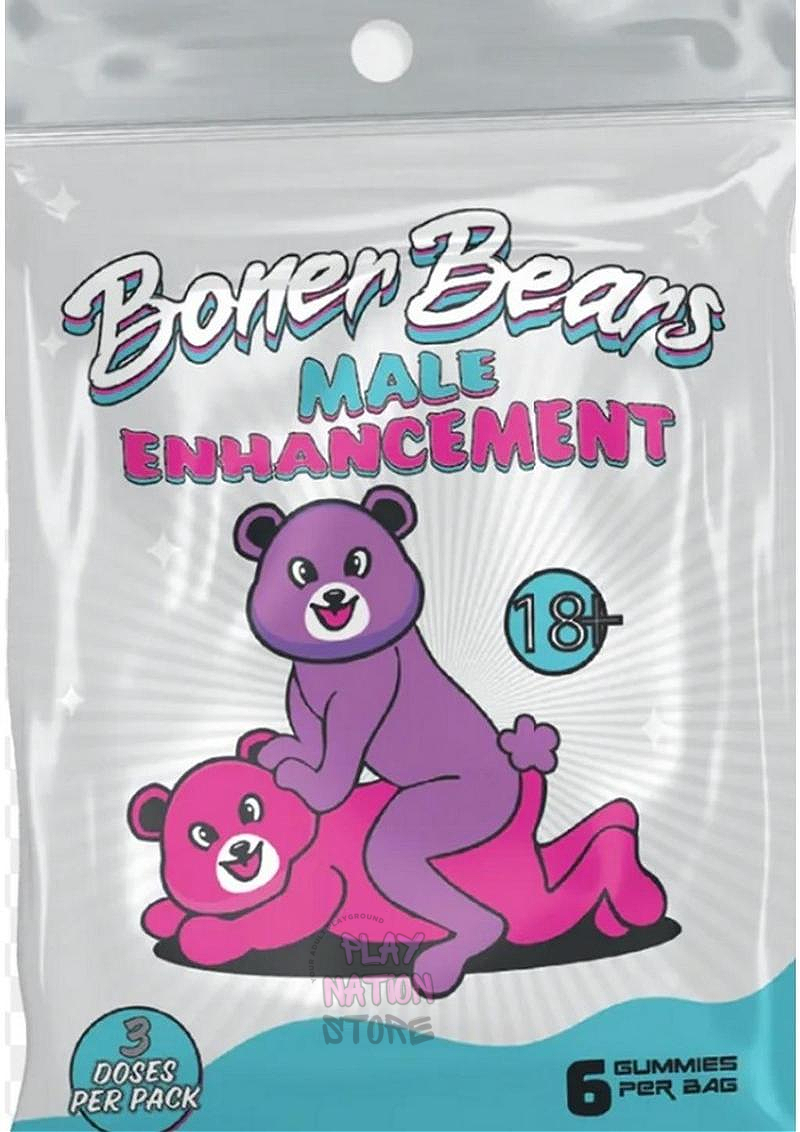 Boner Bears Male Enhancement Gummies (6 count) per Single Pack