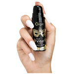 Orgie Dual Vibe Kissable Liquid Vibrator Gel – Strawberry Gin & Tonic Flavor (15ml)