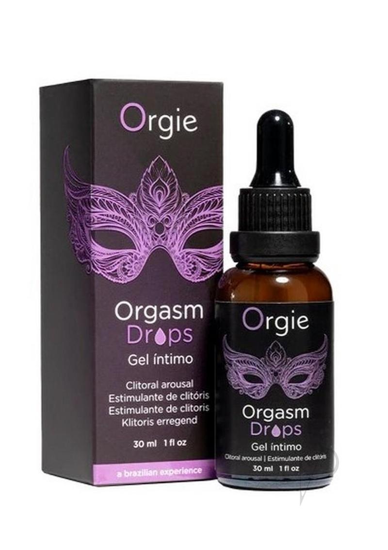 Orgie Orgasm Drops – Clitoral Arousal Serum | Warming & Cooling Intimate Gel | 30ml