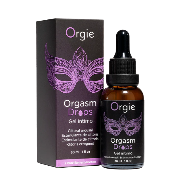 Orgie Orgasm Drops – Clitoral Arousal Serum | Warming & Cooling Intimate Gel | 30ml
