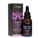 Orgie Orgasm Drops – Clitoral Arousal Serum | Warming & Cooling Intimate Gel | 30ml