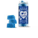 Love Bites Male Enhancement Gummies – Blue Raspberry (30ct, 250mg)