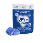 Love Bites Male Enhancement Gummies – Blue Raspberry (12-Pack, 250mg)