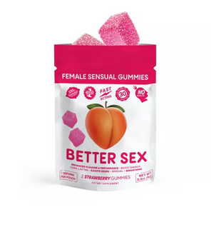 Better Sex Female Enhancement Gummies – Strawberry (2ct Pack)