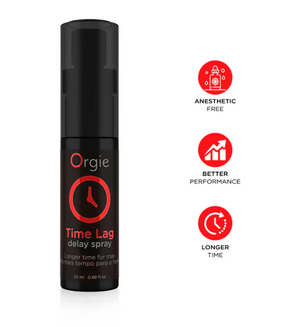 Orgie Time Lag Delay Spray for Men – Natural Desensitizing Formula | 25ml
