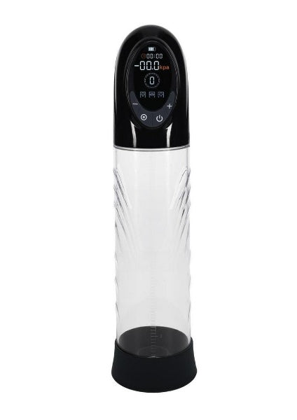 Title: Pumped CyberPulse 13-Function Rechargeable Automatic Penis Pump - Black