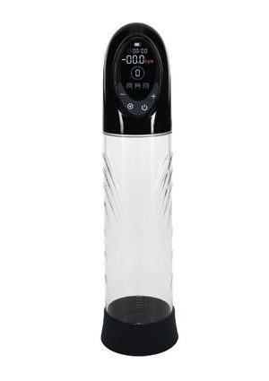 Title: Pumped CyberPulse 13-Function Rechargeable Automatic Penis Pump - Black
