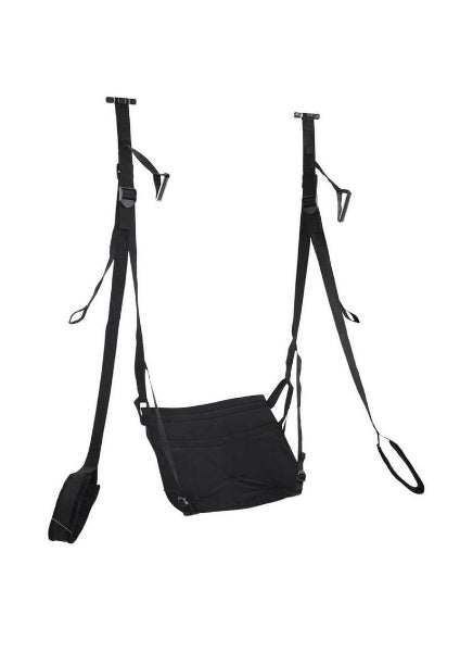 Pivot™ Deluxe Door Jam Sex Sling – Black