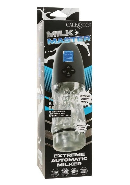 Milk Master Extreme Automatic Stroker – Rechargeable (Graphite Black)