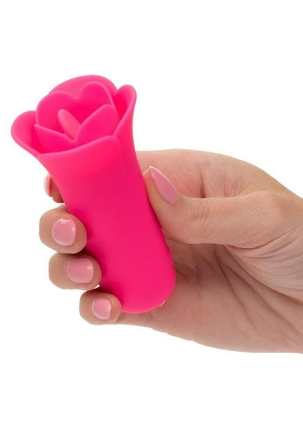 Lily Licker Mini Flower Flicker Vibrator – Rechargeable (Pink)