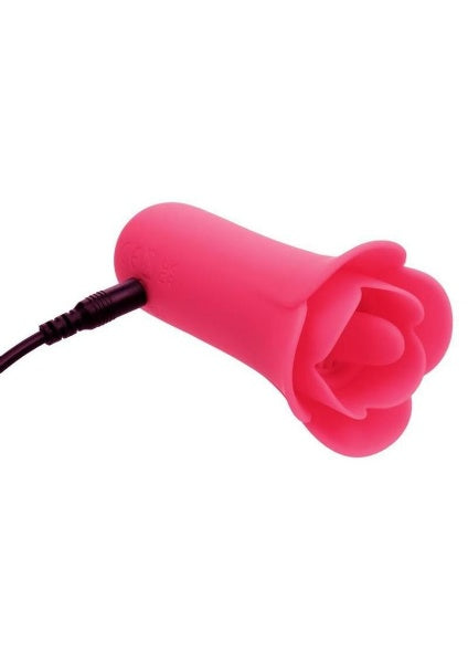 Lily Licker Mini Flower Flicker Vibrator – Rechargeable (Pink)