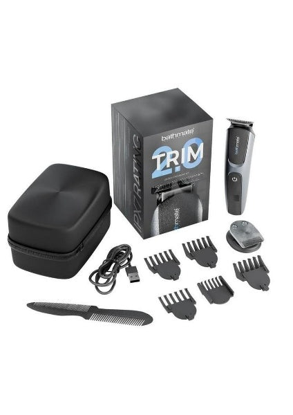 Bathmate Trim 2.0 Shaving Kit – Waterproof Grooming Trimmer