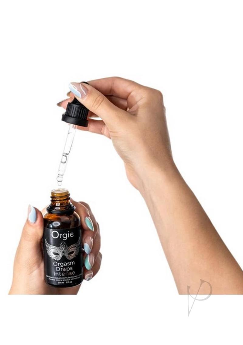 Orgie Orgasm Drops Intense – Clitoral Arousal Gel with Red Apple Flavor | 30ml