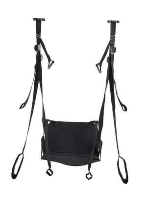 Pivot™ Deluxe Door Jam Sex Sling – Black