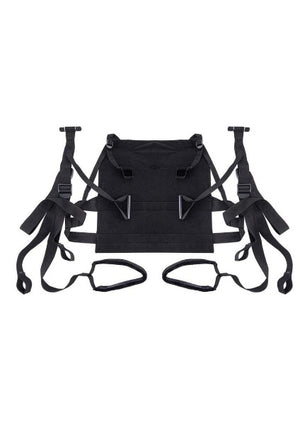 Pivot™ Deluxe Door Jam Sex Sling – Black