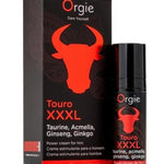 Orgie Touro XXXL Erection Enhancer Cream for Men – Power Formula with Ginseng & Ginkgo | 15ml